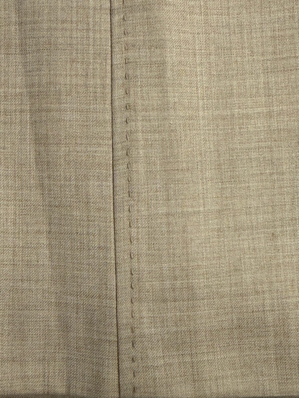 Banana Republic Tan Wool Silk Professional Business SuitJacket 8 Pants 10 - Picture 10 of 11